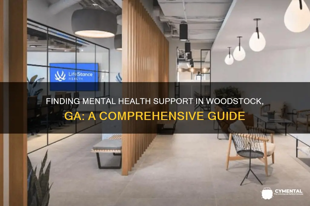 how to get help for mental illness in woodstock ga