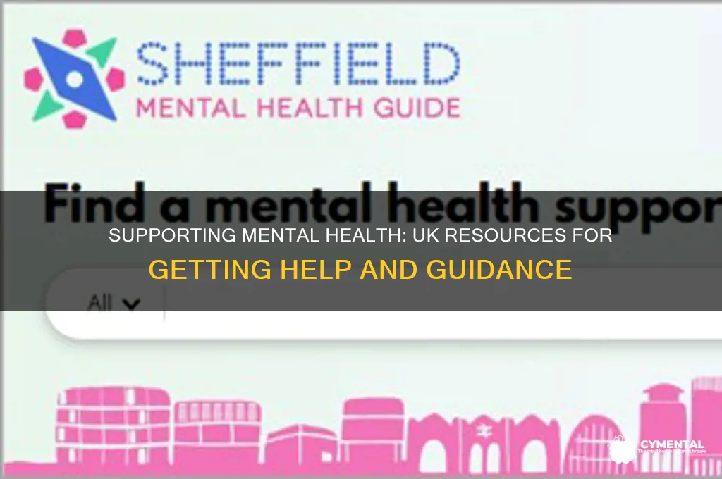 how to get help for someone with mental illness uk