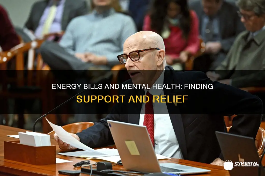 how to get help with energy bills and mental health