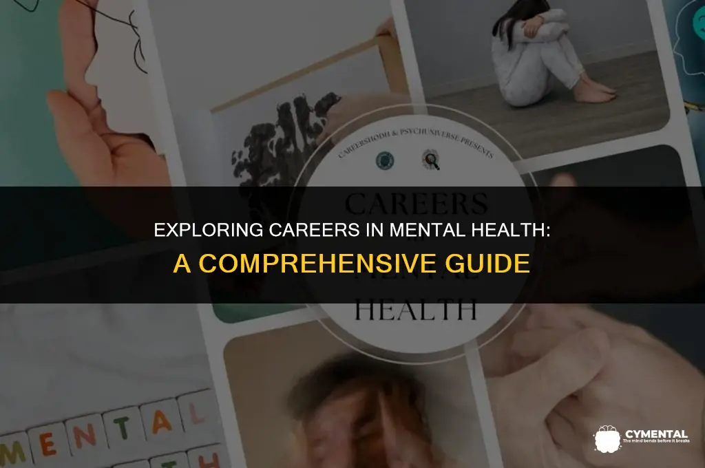 how to get into mental health work