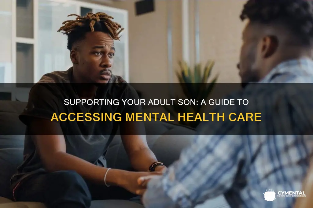 how to get mental health help for my adult son