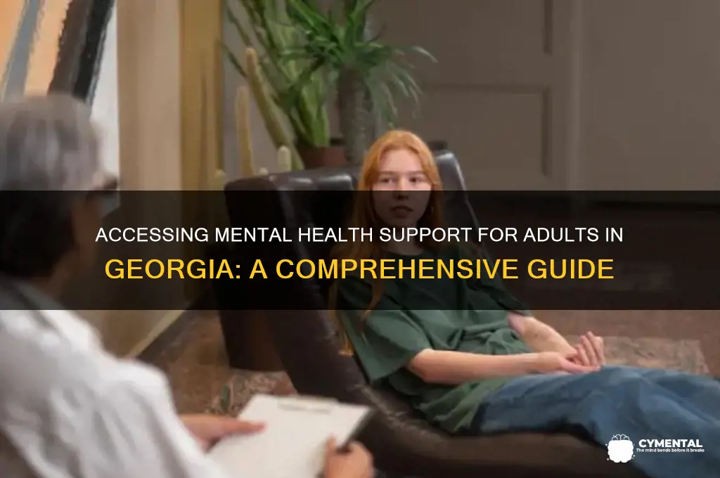 how to get mental help for adult in ga