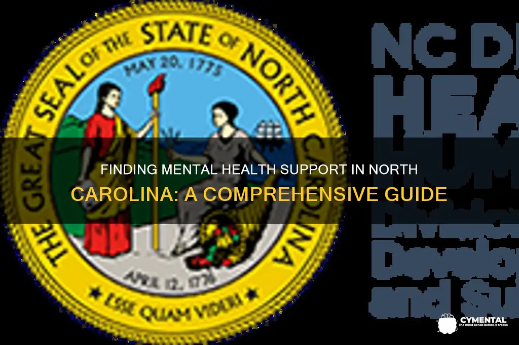 how to get mental help in north carolina