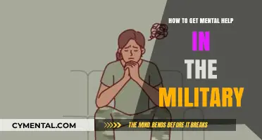 Seeking Mental Health Support: A Guide for Military Personnel