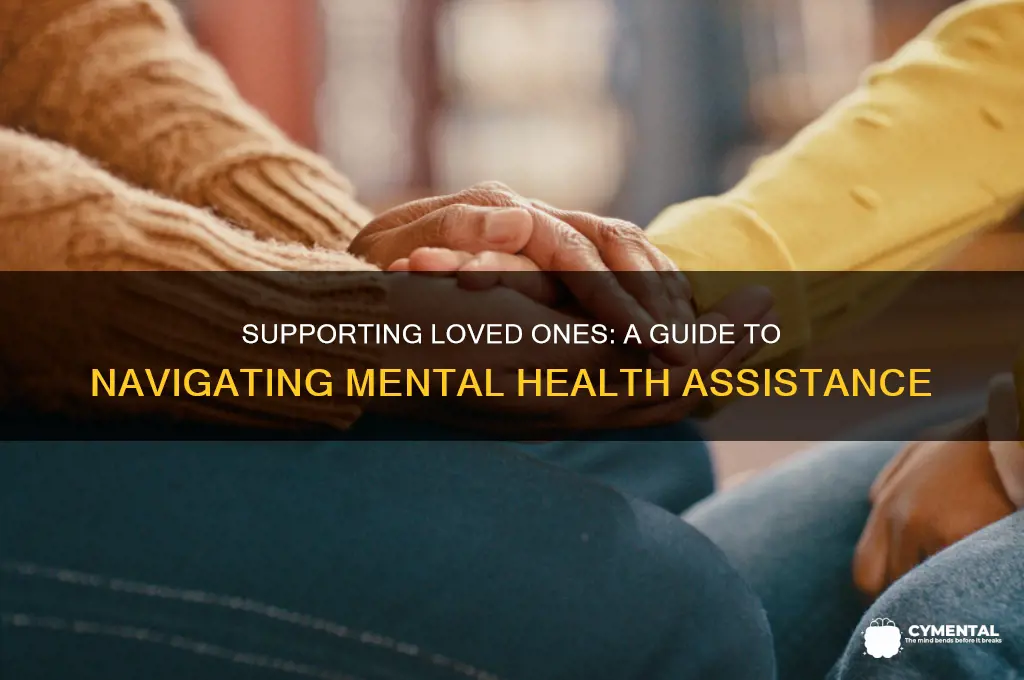 how to get someone help with mental health issues