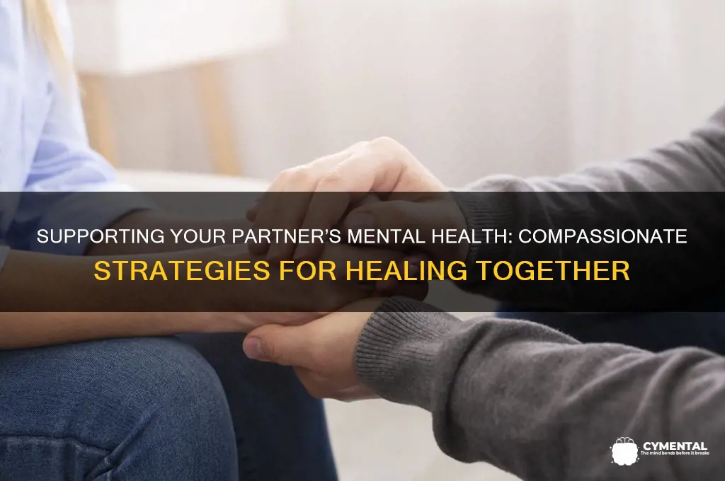 how to help a partner struggling with mental health