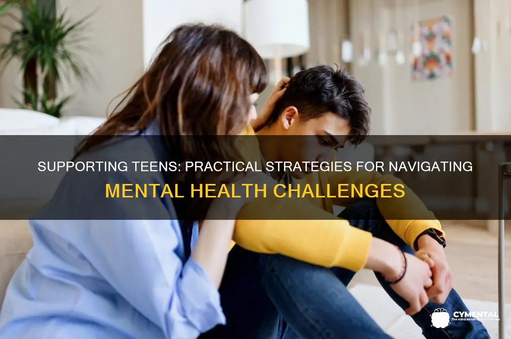 how to help a teenager with mental illness