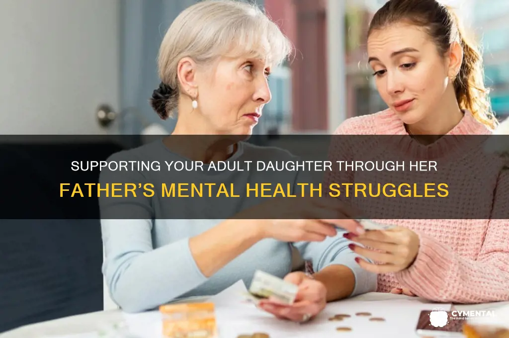 how to help adult daughter deal with fathers mental disfunction