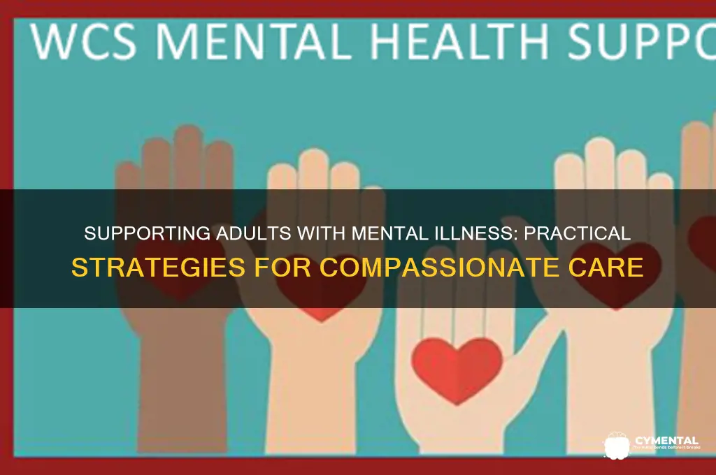 how to help adult with mental illness