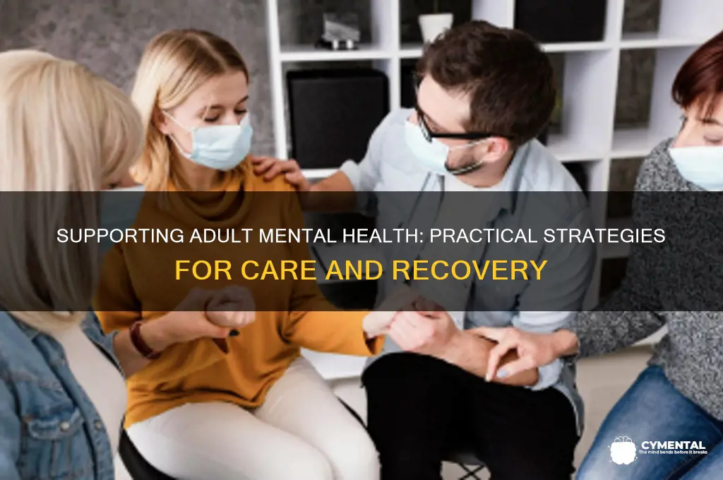 how to help adults with mental health issues