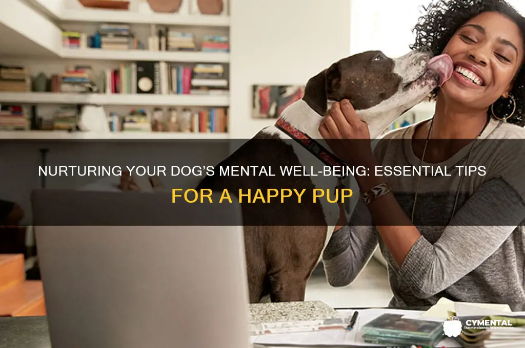 how to help dogs mental health