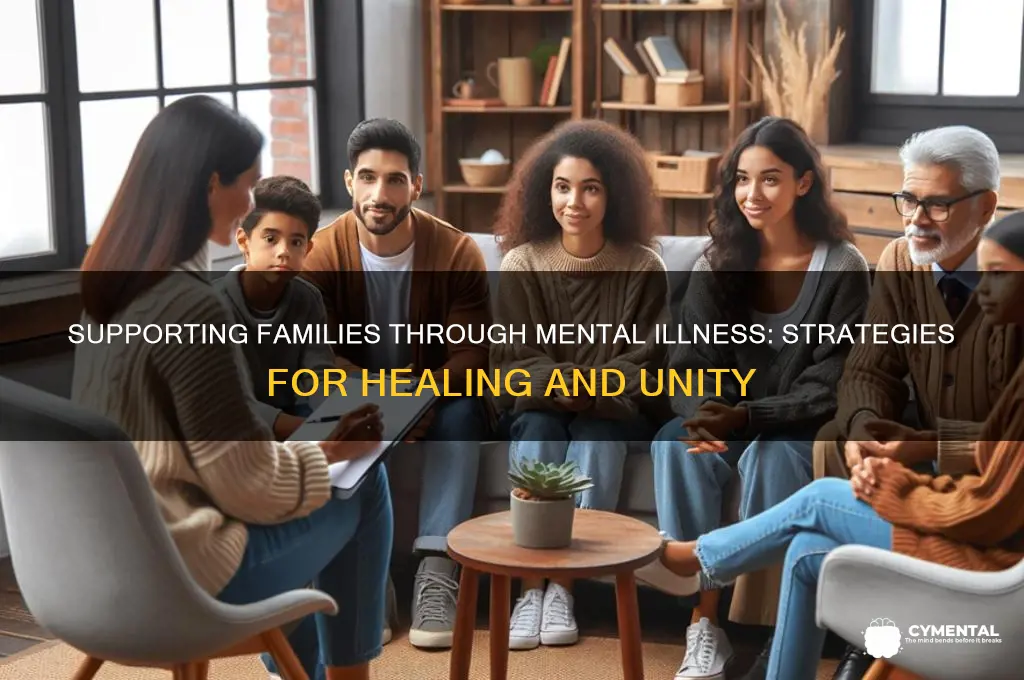 how to help families deal with mental illness