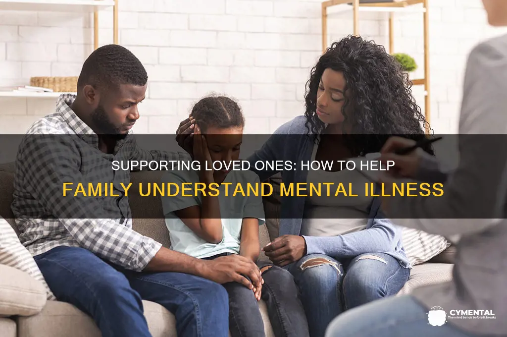 how to help family understand mental illness