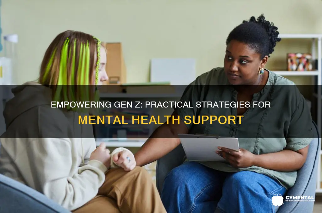 how to help gen z with mental health