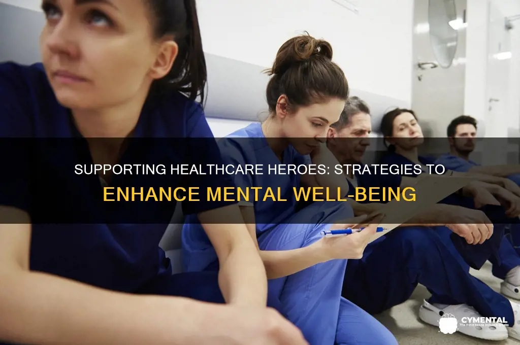 how to help healthcare workers mental health