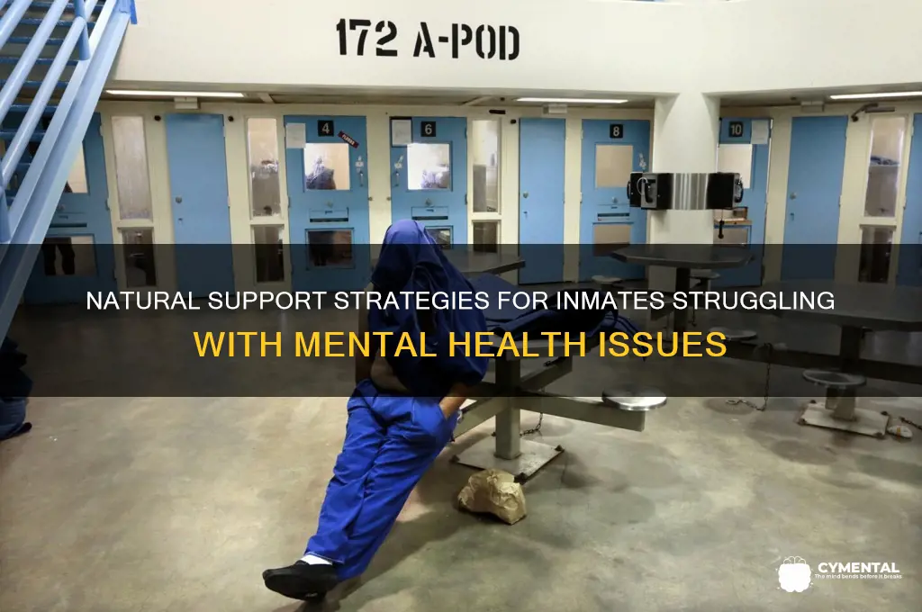 how to help inmates with mental illness naturally