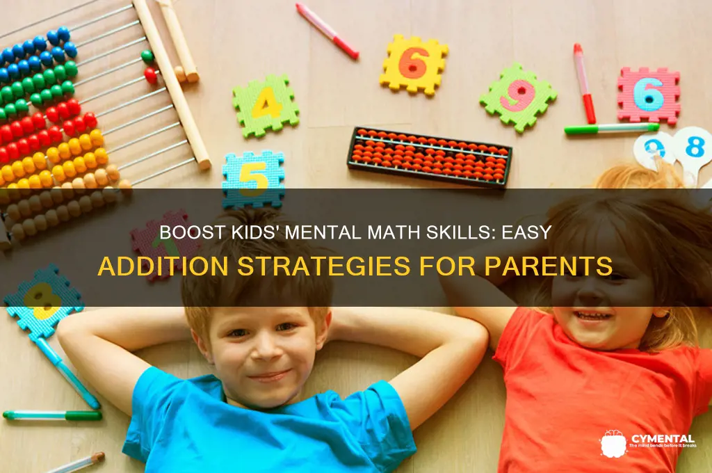 how to help kids do mental math with add