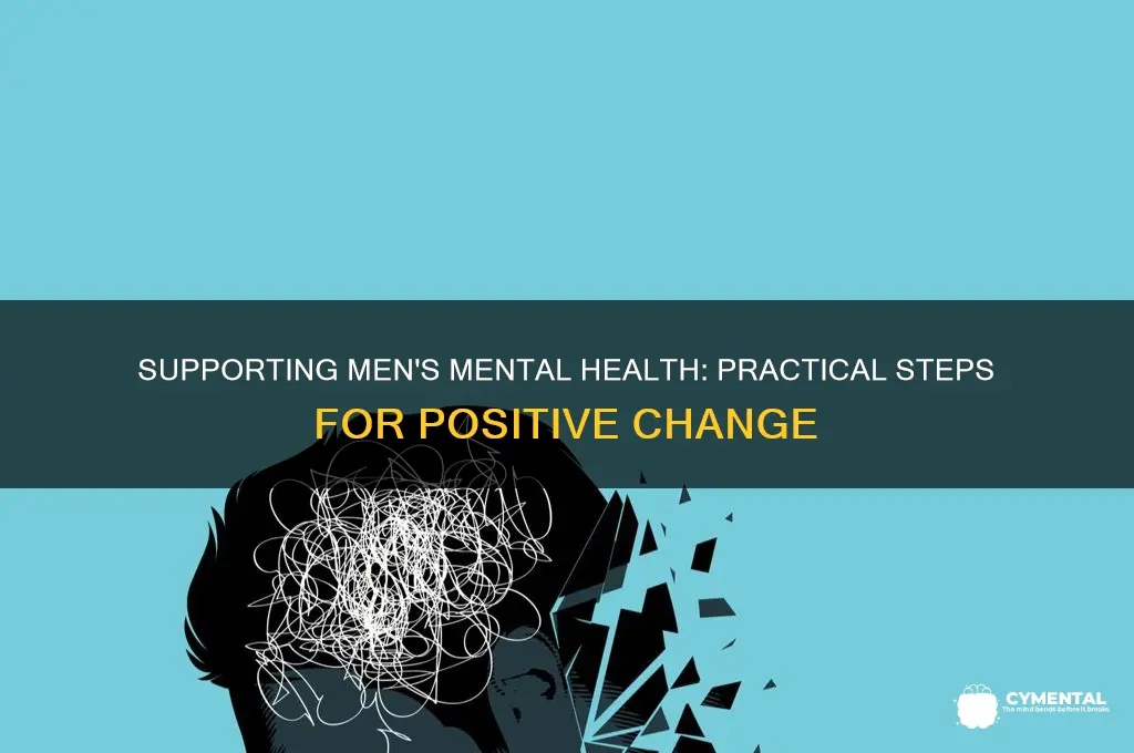 how to help men s mental health