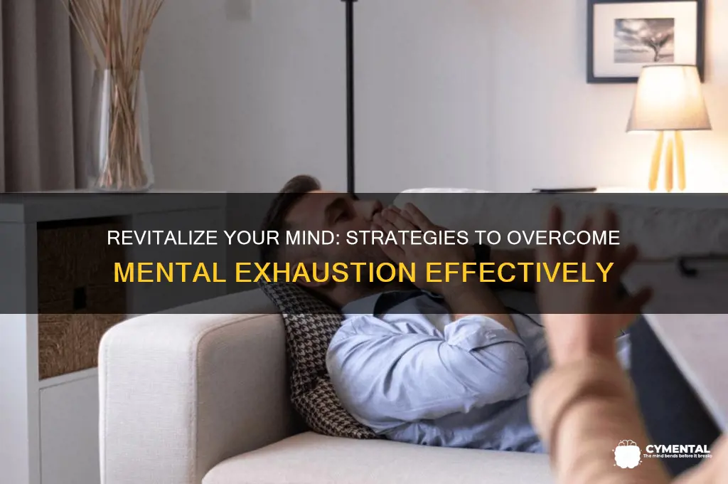 how to help mental exhaustion