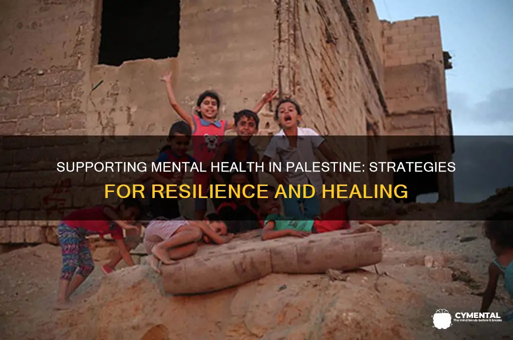 how to help mental health in pasletine