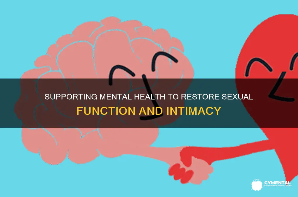 how to help mentally and unable to perform sexually