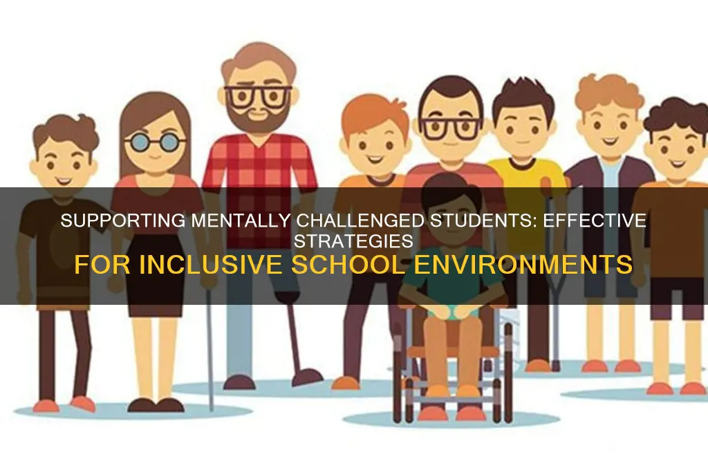how to help mentally challenged children in school