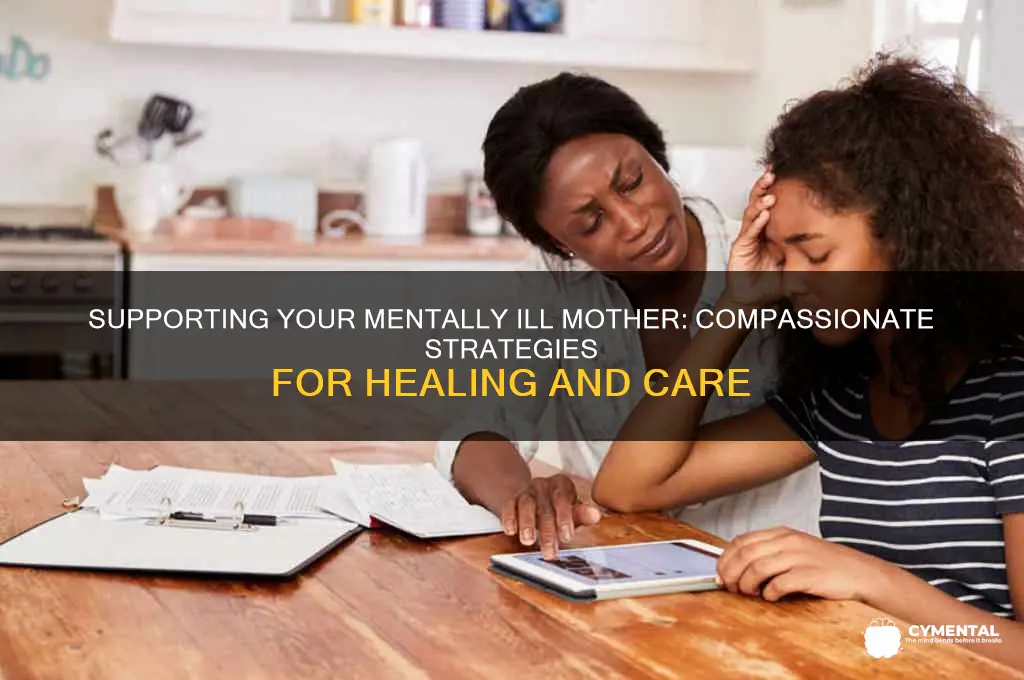 how to help mentally ill mother