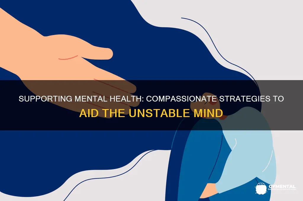 how to help mentally unstable