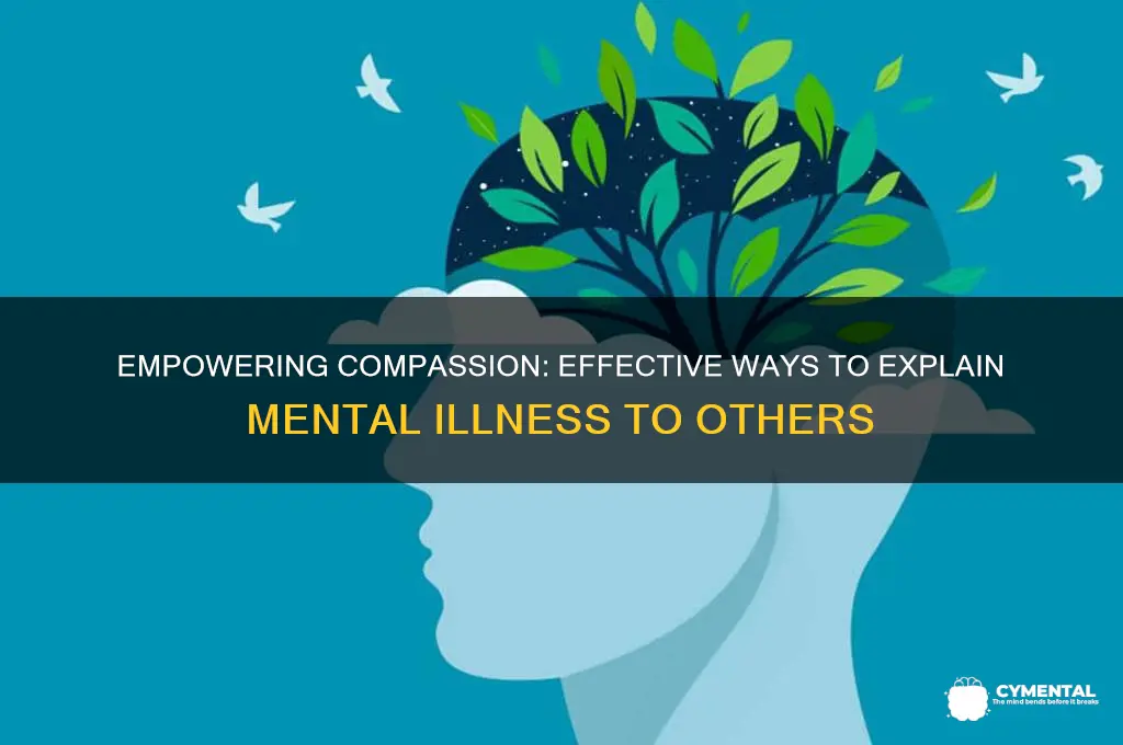 how to help others understand mental illness