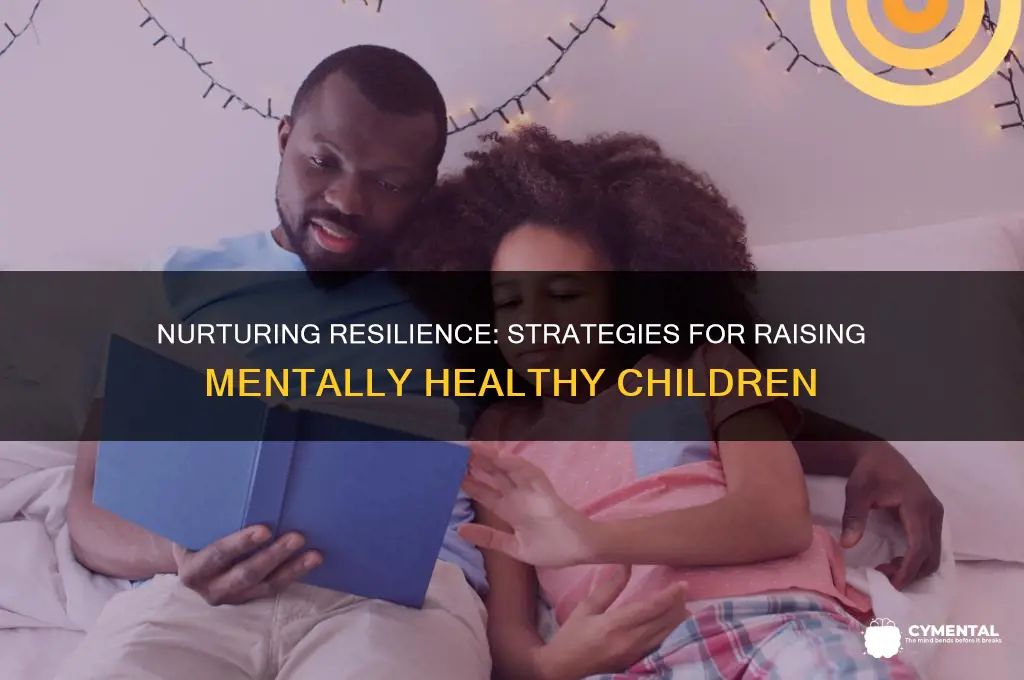 how to help raise a kid free of mental disorders
