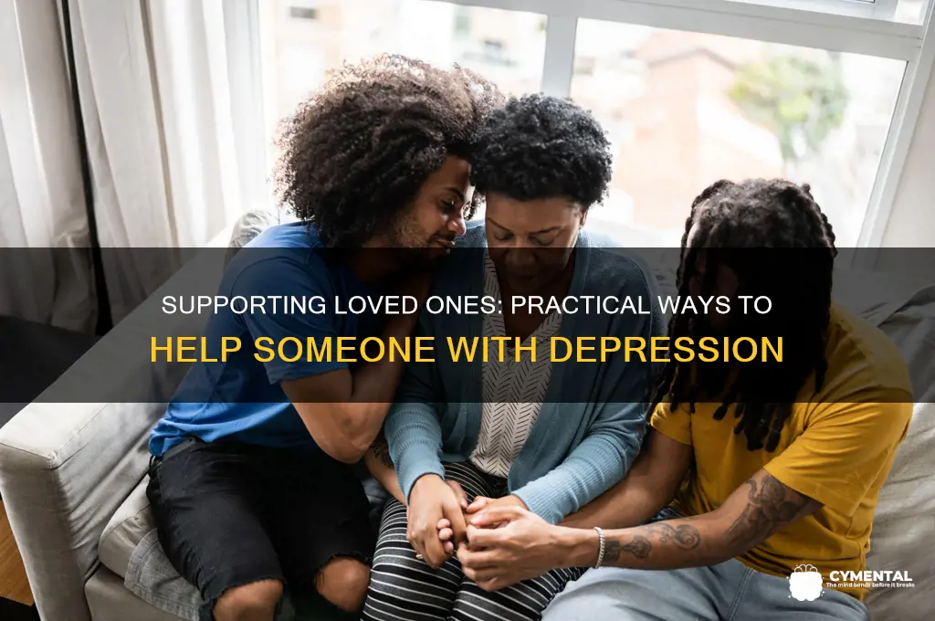 how to help someone with mental depression