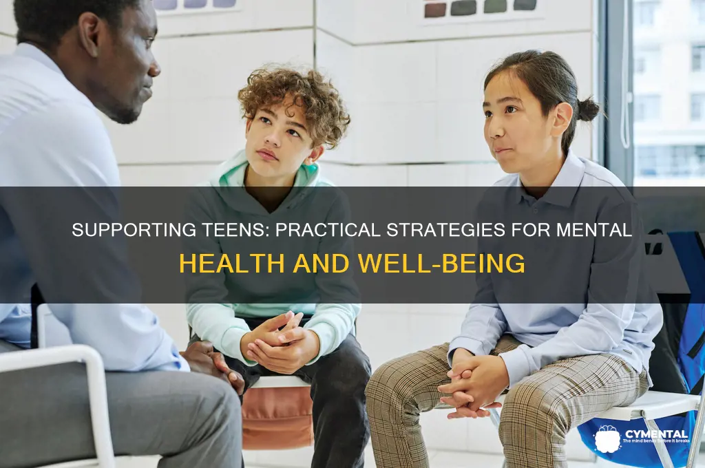 how to help teens with mental health issues