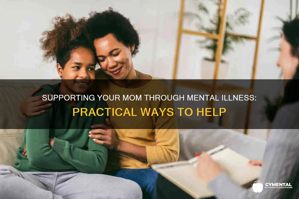 how to help ur mom with mental illness