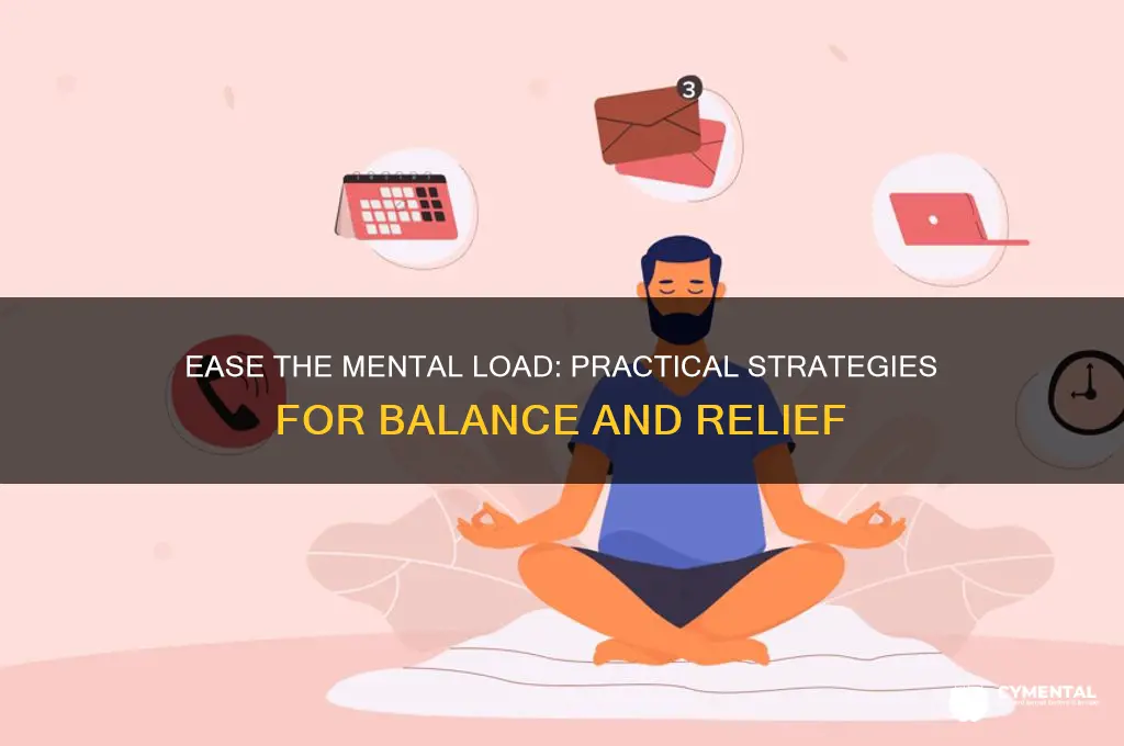 how to help with mental load