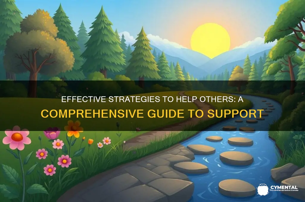 how to help with