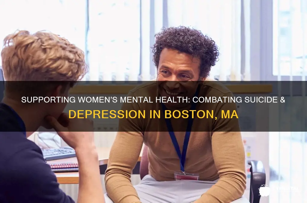 how to help women mental health suicide depression boston ma