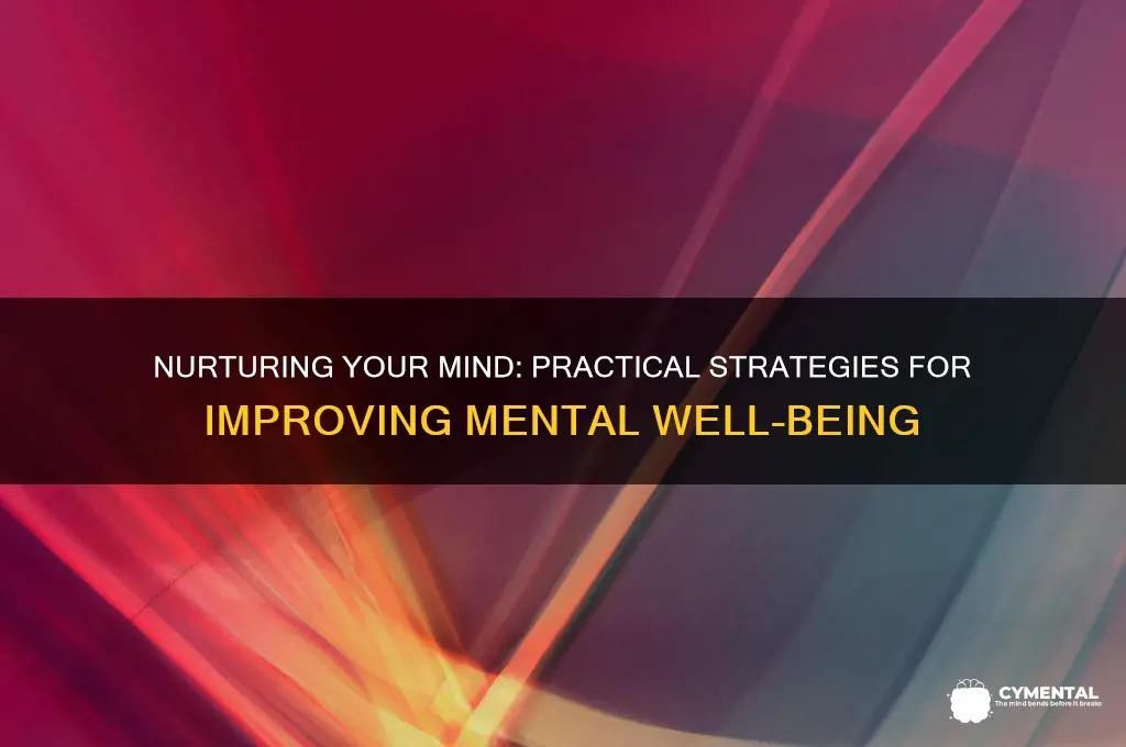 how to help your mental state