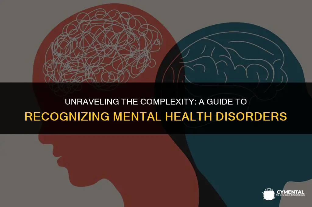 how to identify a mental disorder