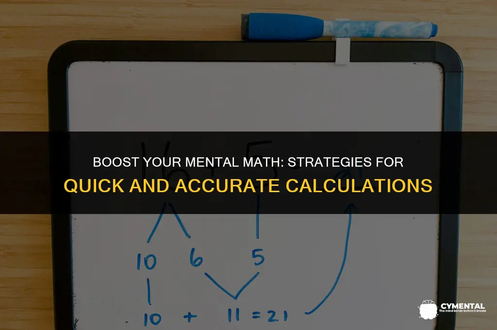 how to improve mental arithmetic