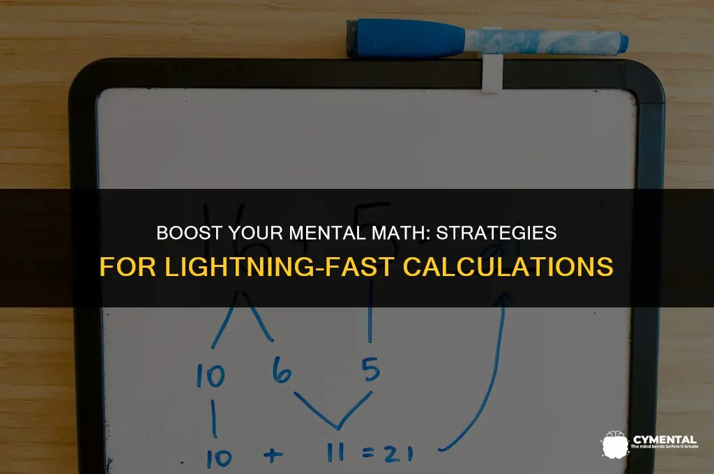how to improve mental calculation