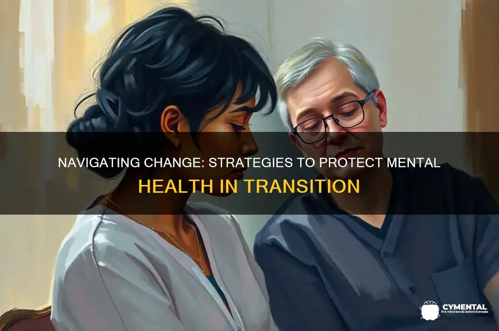 how to minimize mental health issues during change management