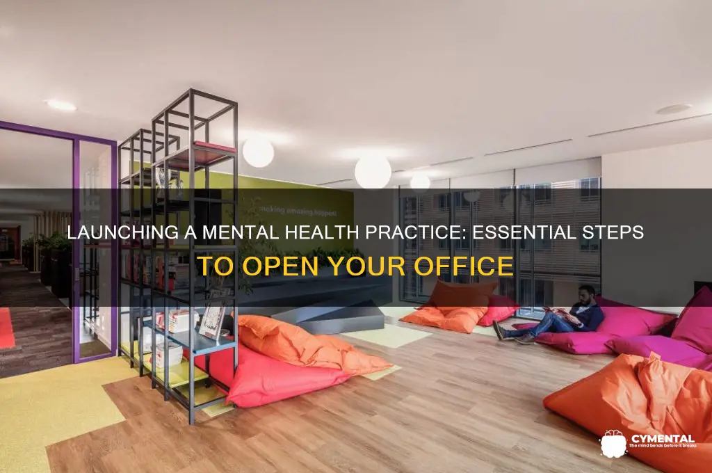 how to open mental help office