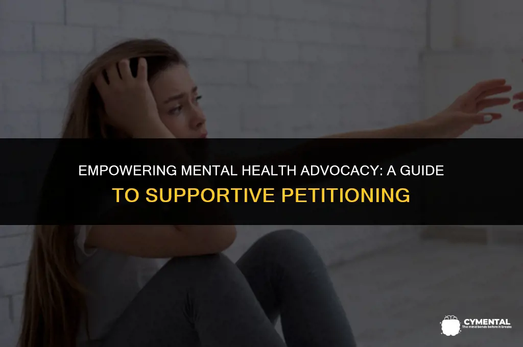 how to petition someone for mental health