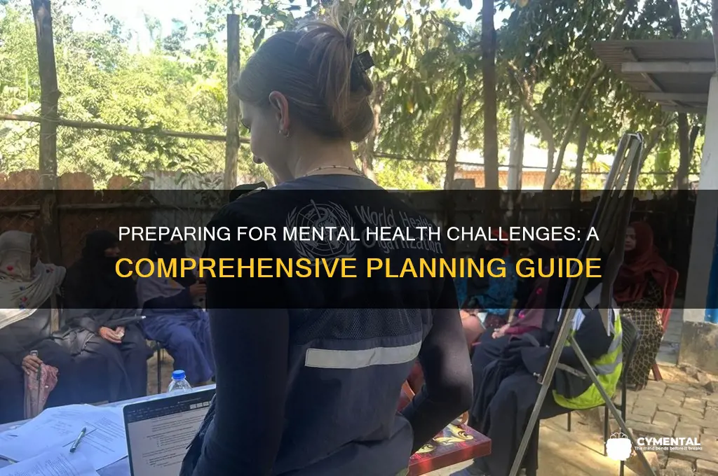 how to plan and prepare for mental health issues