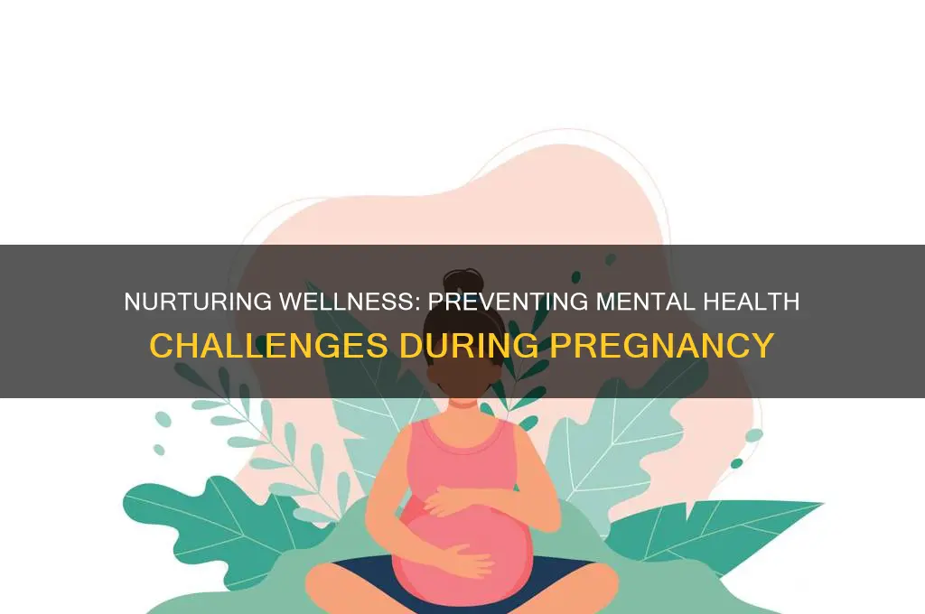 how to prevent mental health issues during pregnancy