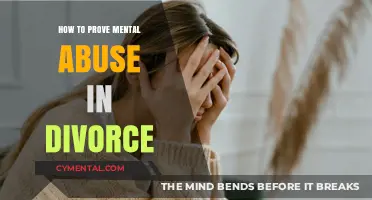 Unveiling Mental Abuse: A Guide for Divorce Proceedings