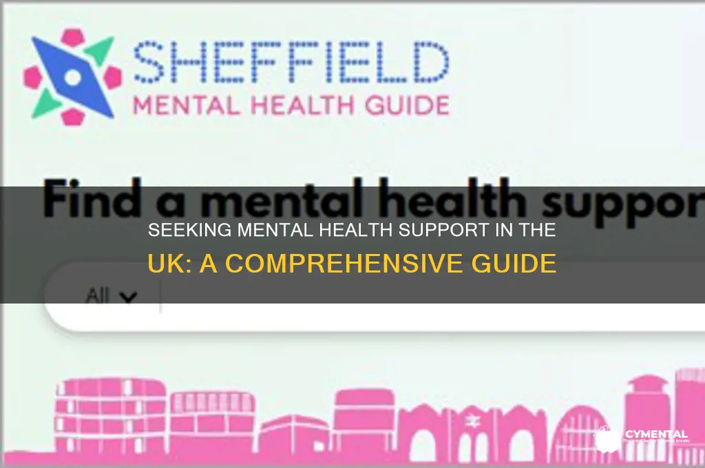 how to seek mental help uk