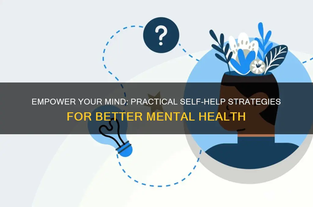 how to self help mental health