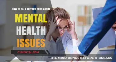Navigating Mental Health Conversations with Your Boss: Tips for Success