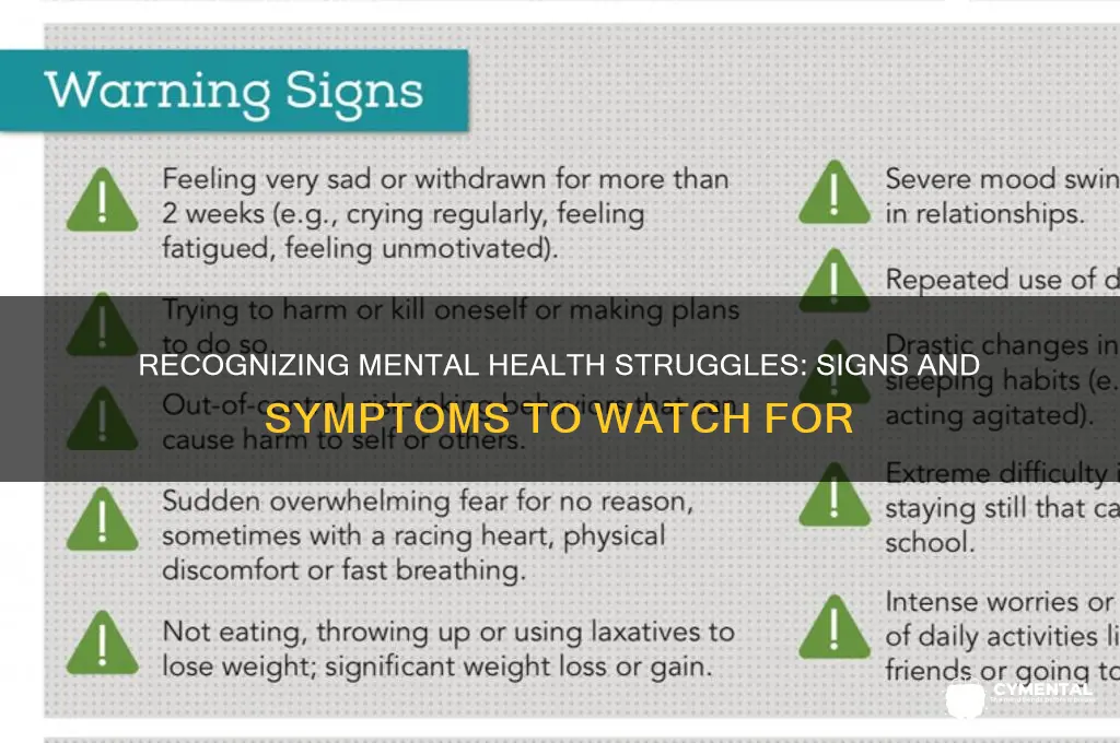 how to tell if a person has mental issues
